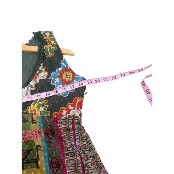 Desigual NWT Nicole Aztec Southwestern Print Boho Maxi Dress Womens US 8 42 - Picture 7 of 10